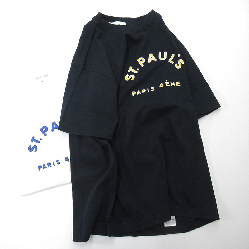 ANGE IN DISGUISE プリントTシャツ ”ST.PAUL'S”/dnv＊gold